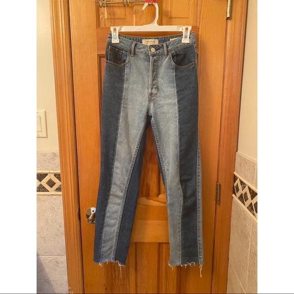 PacSun Two Toned Mom Jeans - Picture 3 of 4